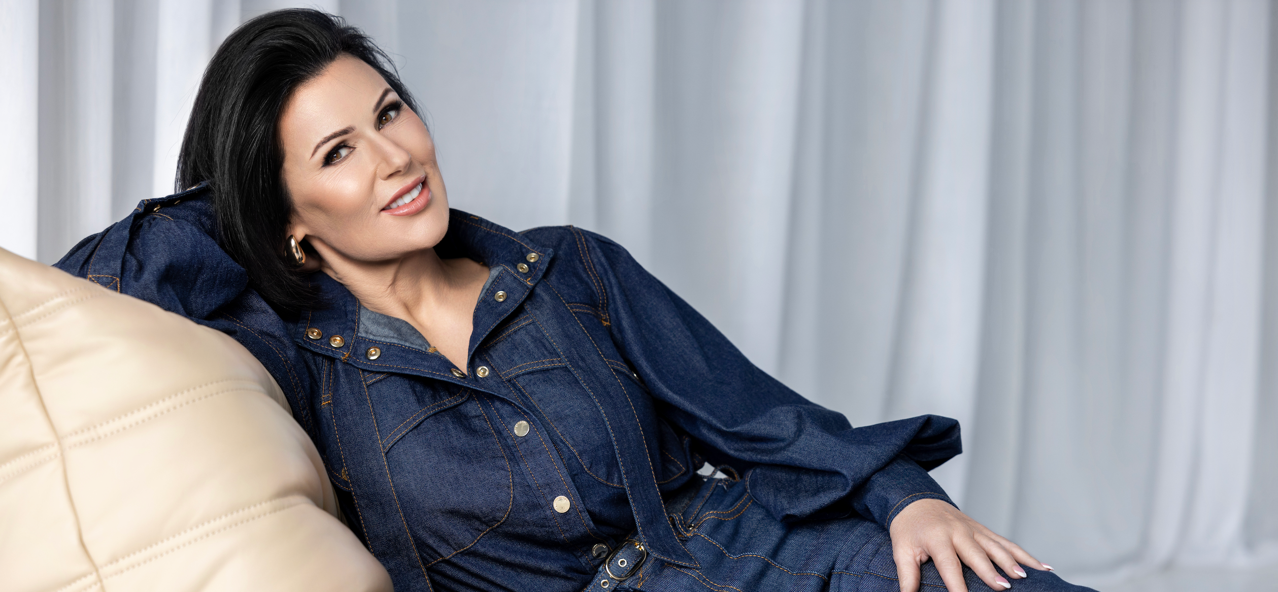 Penny Lane, founder of My Perfect Eyes, reflecting on ageing gracefully in her 50s